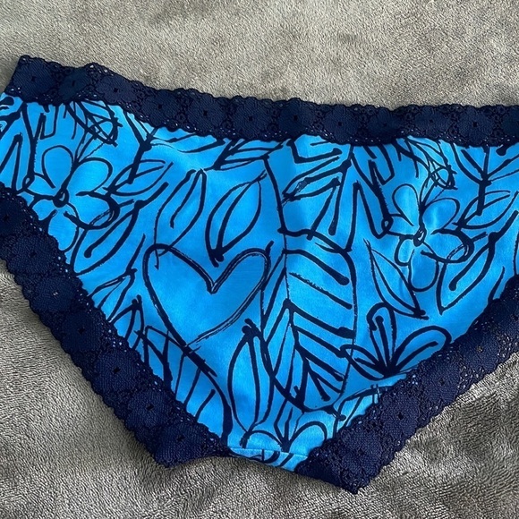 3 aerie Bundle Lace Floral Print  panties XL NWOT - Picture 6 of 10